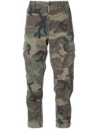 Re/done Camo Cargo Pants - Green