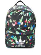 Adidas Floral Print Backpack - Black