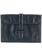 Hermès Pre-owned Jige Clutch - Blue