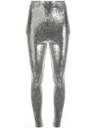 Philosophy Di Lorenzo Serafini Sequin Embroidered Trousers - Silver
