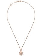 Chopard 18kt Rose Gold Good Luck Charms Diamond Pendant Necklace -