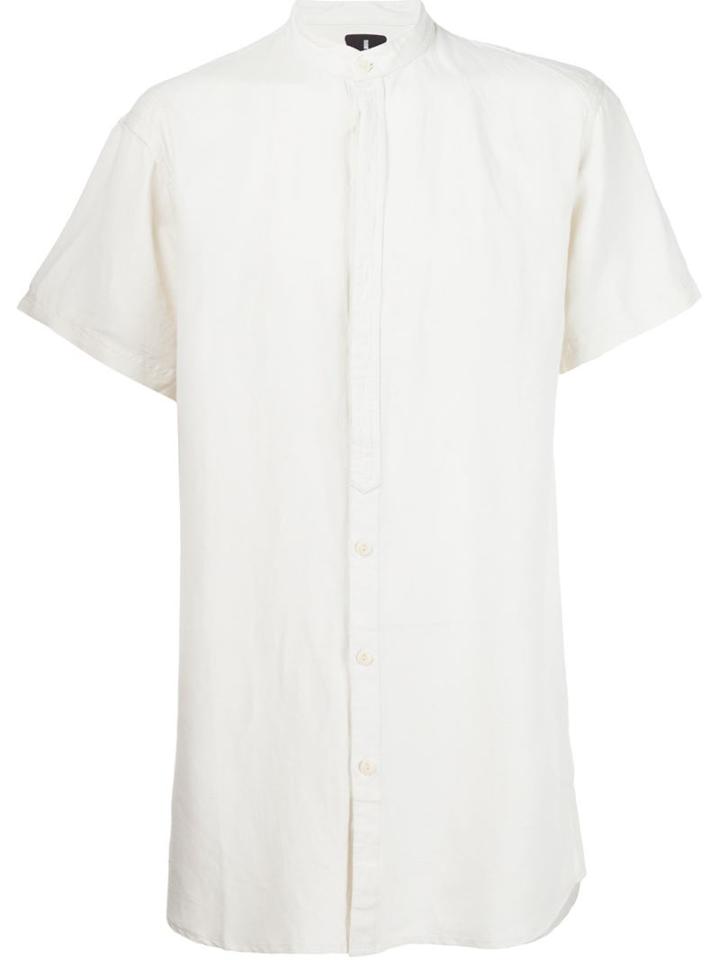 Publish Mandarin Neck Short-sleeved Shirt