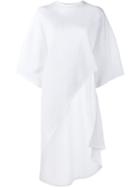 Esteban Cortazar - Asymmetric Hem Top - Women - Cotton/polyamide - 34, White, Cotton/polyamide