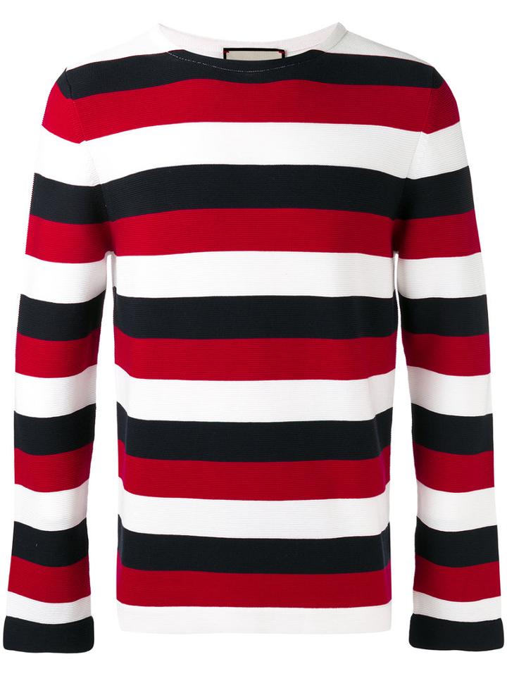 Gucci Snake Embellished Sweater, Men's, Size: Large, Black, Cotton