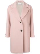 Peserico Single Breasted Coat - Pink