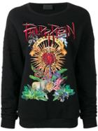 Philipp Plein Jungle Print Sweatshirt - Black