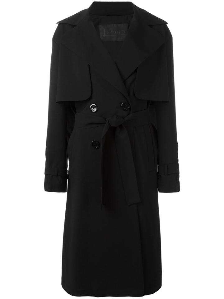 Herno Single Breasted Coat - Black