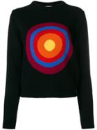 Circled Be Different Butterfly Jumper - Black