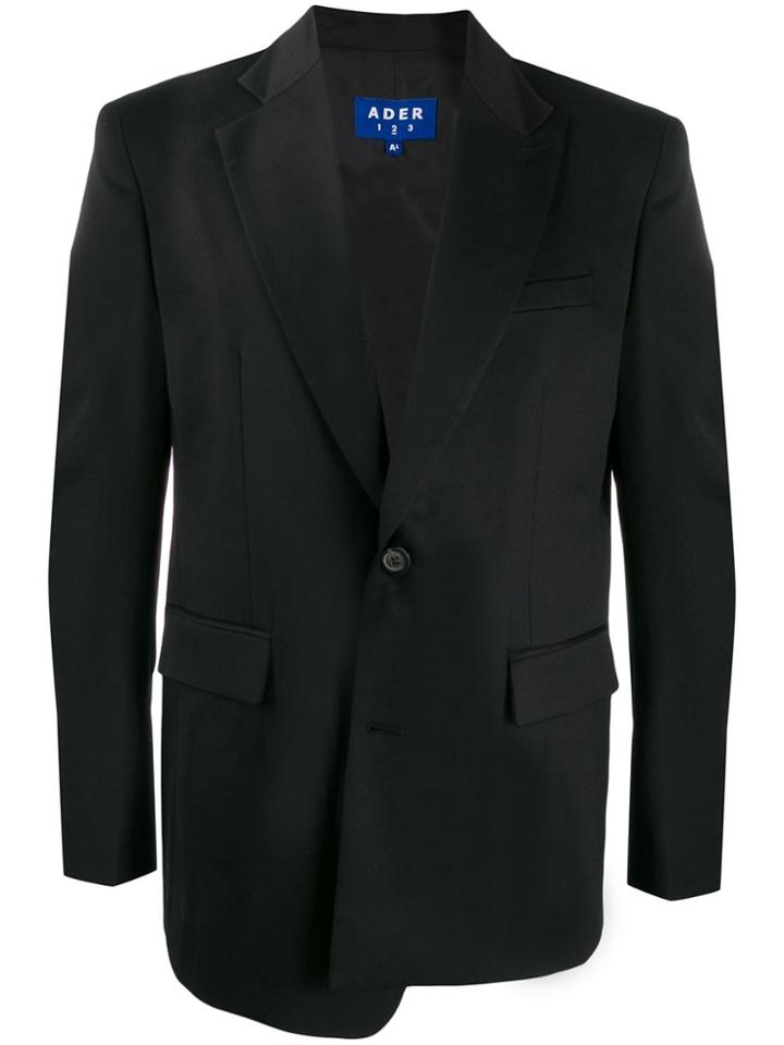 Ader Error Oversized Asymmetric Blazer - Black