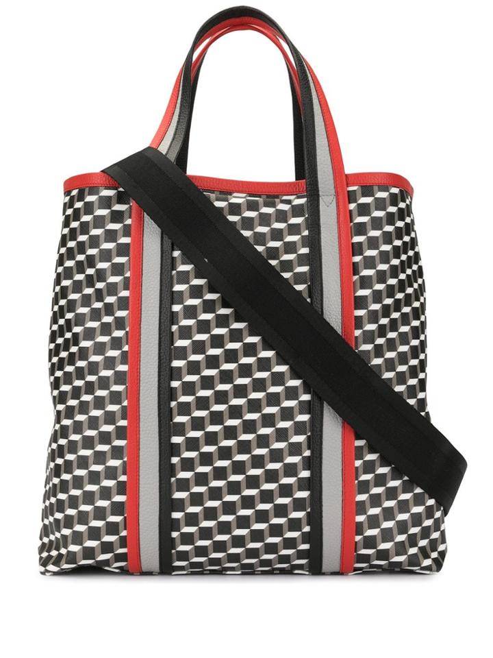 Pierre Hardy Graphic Print Tote Bag - Brown