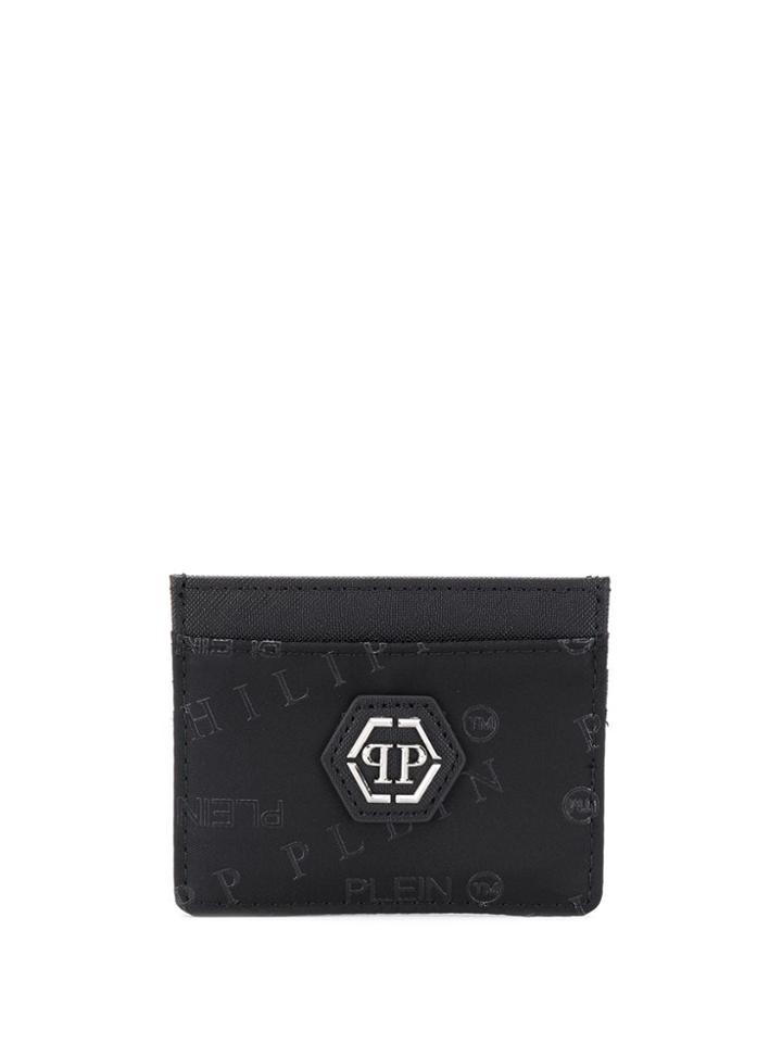 Philipp Plein Pp Logo Card Holder - Black