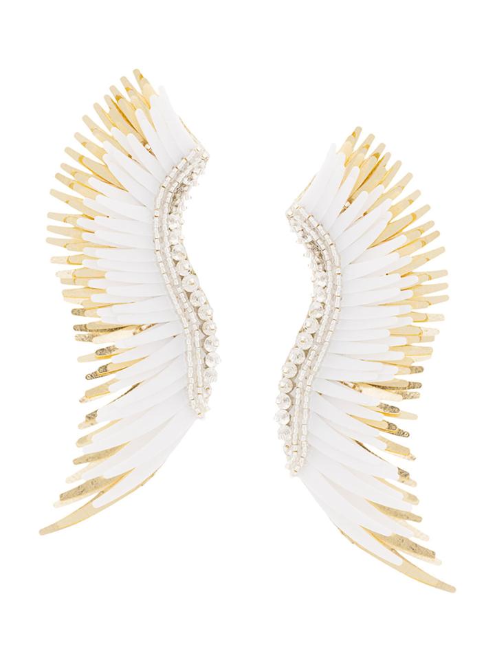 Mignonne Gavigan Wing Earring - White