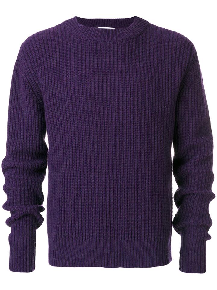 Ziggy Chen Cashmere Fine Knit Jumper - Black