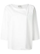 Forte Forte Three-quarter Sleeve Blouse - White