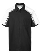 Off-white Diagonal Stripes Shirt - Black