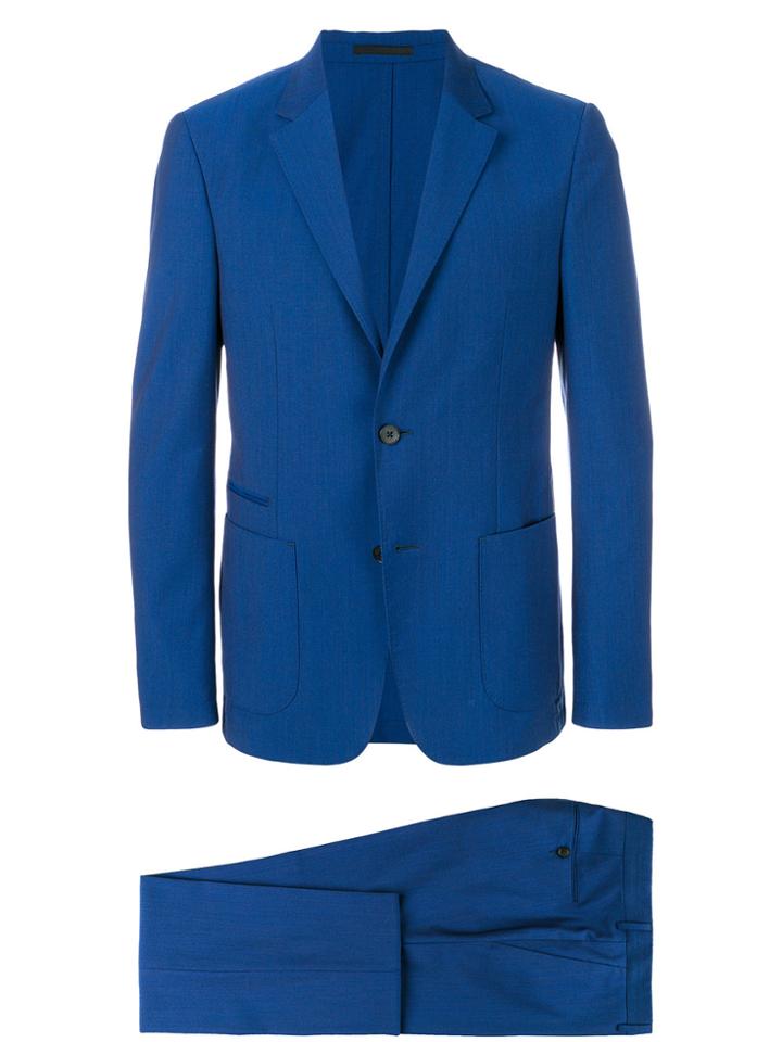 Z Zegna Single Breasted Suit - Blue