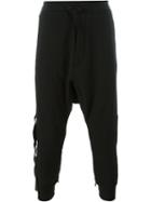 Unravel Drop Crotch Sweatpants, Men's, Size: Small, Black, Cotton