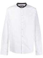Michael Kors Striped Collar Shirt - White