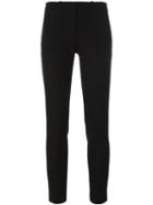 Joseph Cropped Skinny Trousers, Women's, Size: 44, Black, Viscose/cotton/spandex/elastane/polyester