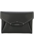 Givenchy Medium 'antigona' Envelope Clutch, Women's, Black