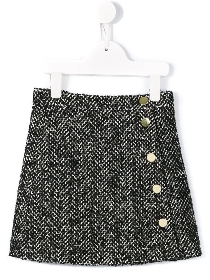 Señorita Lemoniez 'zambrano' Skirt, Girl's, Size: 10 Yrs, Black