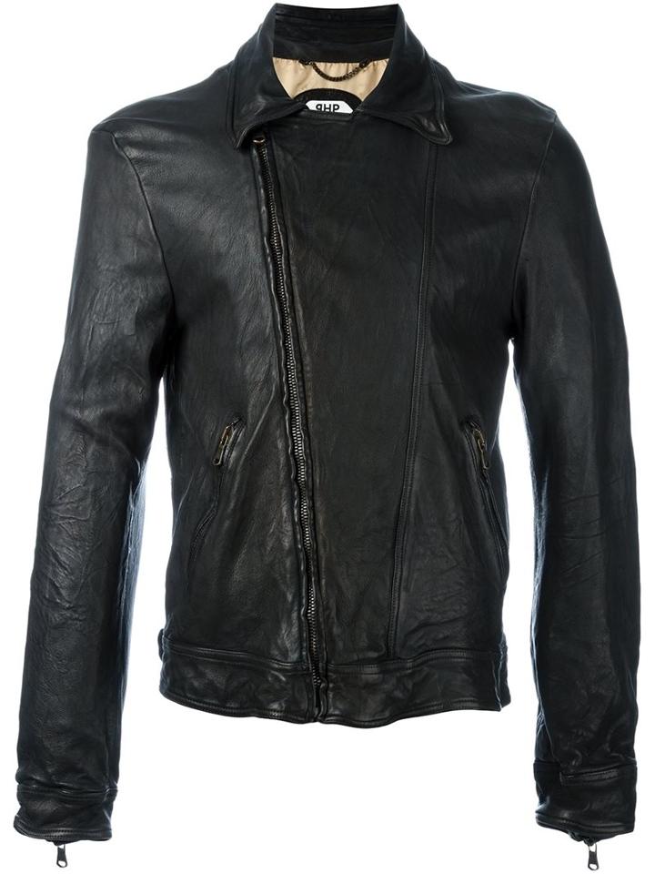 Pihakapi Slim Fit Leather Jacket