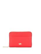 Michael Michael Kors Logo Embellished Coin Purse - Red