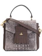 Vivienne Westwood Alligator Skin Effect Tote Bag