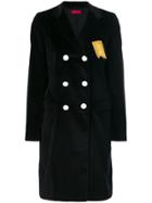 The Gigi Double Breasted Coat - Black