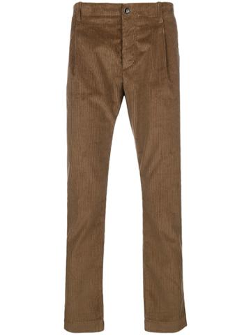 Nine In The Morning Corduroy Trousers - Brown