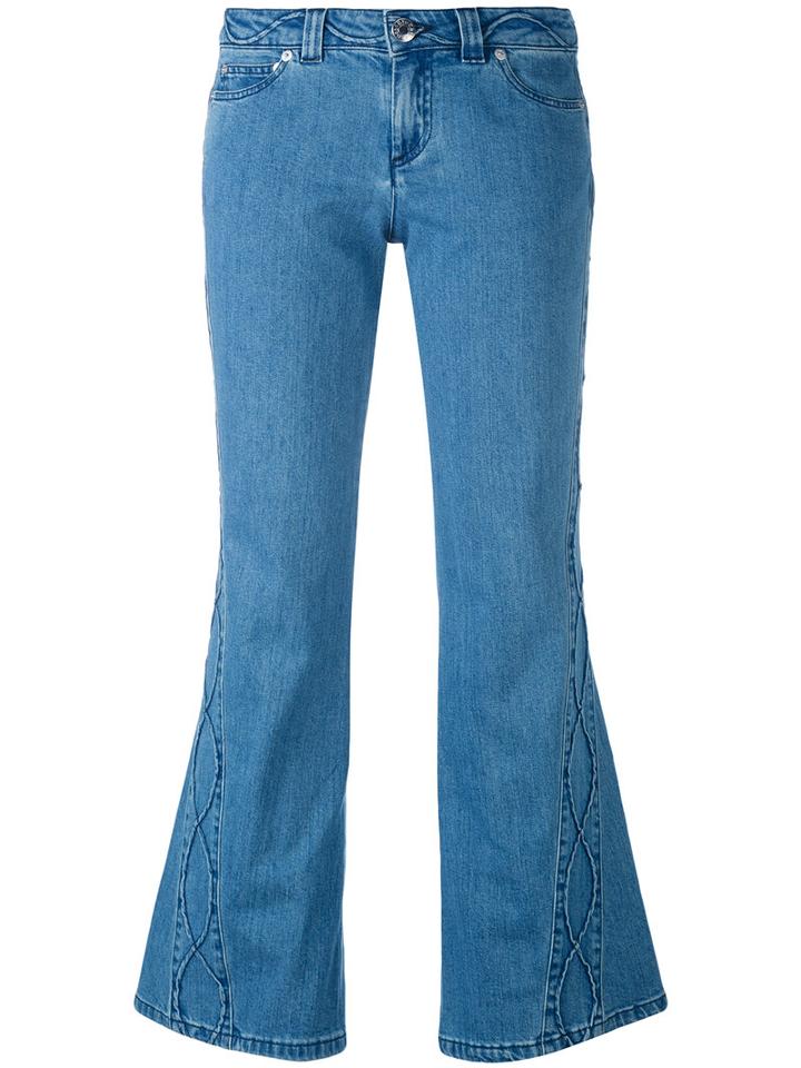 See By Chloé - Flared Jeans - Women - Cotton/spandex/elastane - 25, Blue, Cotton/spandex/elastane