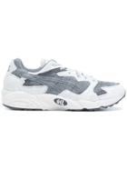 Asics Perforated Lace-up Sneakers - Grey