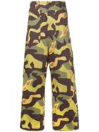 Junya Watanabe Man Camouflage Print Trousers - Green