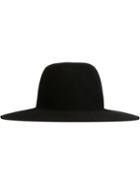 Off-white Wide Brim Hat, Men's, Rabbit Fur