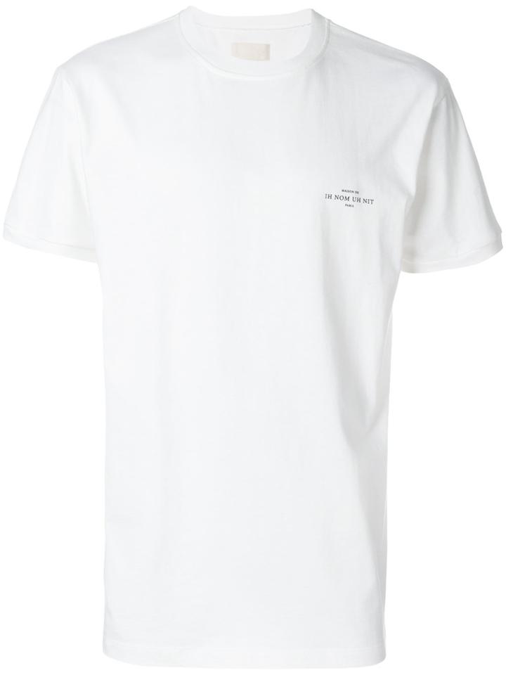 Ih Nom Uh Nit Back-print T-shirt - White
