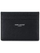 Saint Laurent Monogrammed Cardholder - Black
