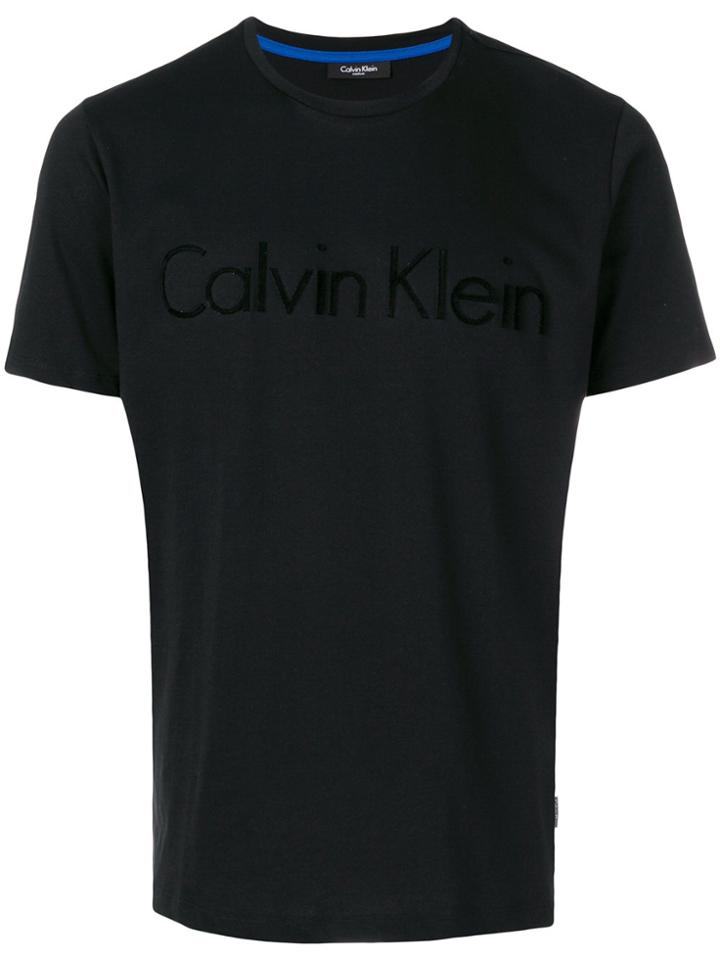 Calvin Klein Plain T-shirt - Black