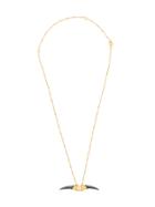 Kasun London Double Claw Pendant Necklace - Metallic