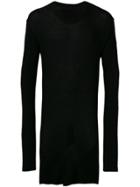 Julius Longline Longsleeved T-shirt - Black