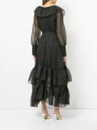 Rejina Pyo Ruffled Maxi Dress - Black
