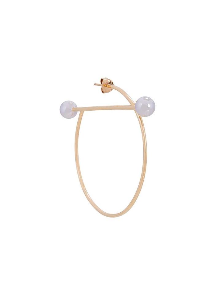 'solar' Left Ear Earring, Women's, Metallic, Maria Black