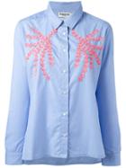 Essentiel Antwerp Ninga Shirt, Women's, Size: Xxs, Blue, Cotton/polyester/acrylic