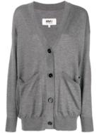 Mm6 Maison Margiela Button Front Cardigan - Grey