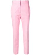 Msgm Crinkle-styled Trousers - Pink