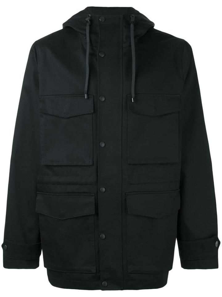 Ami Paris Rain Coat - Black