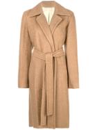 Helmut Lang Tailored Single-breasted Coat - Nude & Neutrals