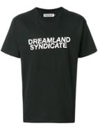 Dreamland Syndicate Logo Print T-shirt - Black