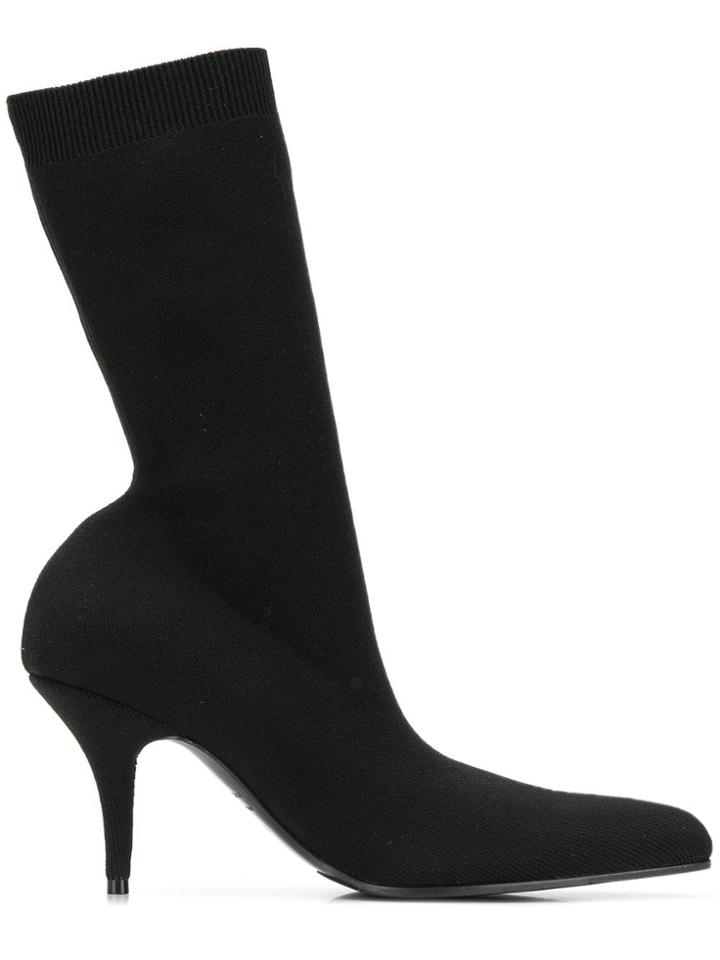 Balenciaga Stiv. To Tess S.cuoio Maille El - Black