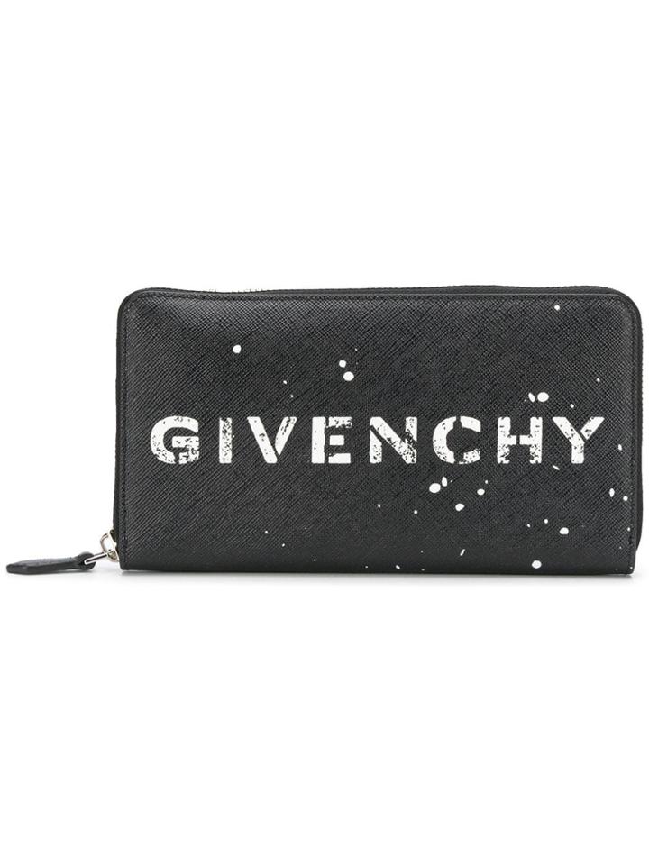 Givenchy Logo Wallet - Black