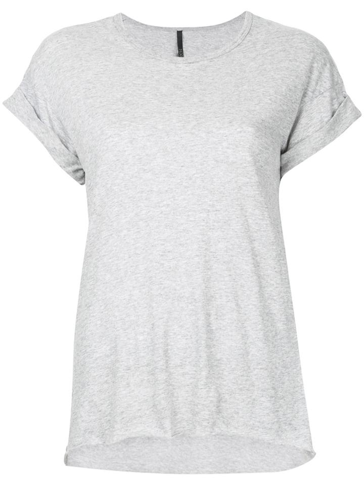 Nobody Denim Organic Rolled Tee - Grey